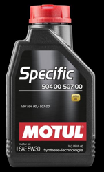 MOTUL Huile moteur SPECIFIC 504 00 507 00 5W30 106374 características