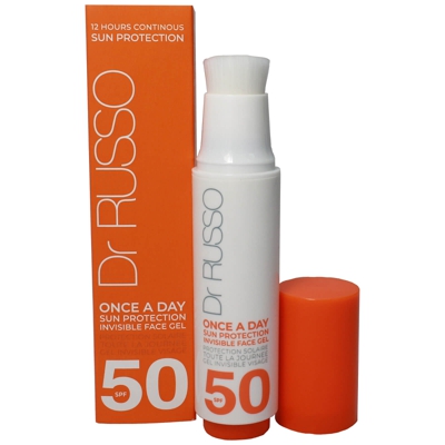 Dr. Russo Once a Day SPF50 Sun Protective Face Gel 15ml