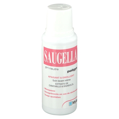 Saugella Poligyn Ligne Rose Soin Lavant Intime Doux