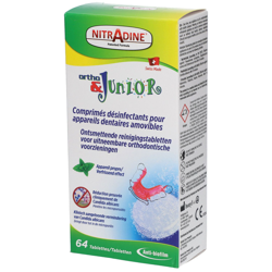 Nitradine Ortho & Junior Comprimés nettoyants características