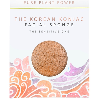 Éponge pour le Visage The Elements Air The Konjac Sponge Company 30 g – Camomille Apaisante/Argile Rose