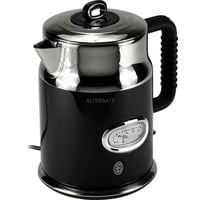 Retro Ribbon bouilloire 1,7 L 2400 W Noir, Argent precio