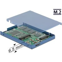 62787 Boîtier de disques de stockage Enceinte ssd Bleu 2.5", Convertisseur precio