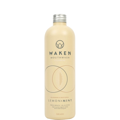 Waken Mouthwash Lemon & Mint 500ml