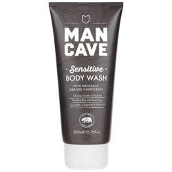 ManCave Sensitive Body Wash 200ml características