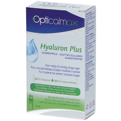 Opticalmax Hyaluron Plus Gouttes oculaires