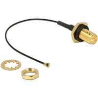 12464 câble coaxial 0,1 m RP-SMA MHF IV/ HSC MXHP32 Noir, Adaptateur características