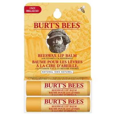 Burt's Bees 100% Natural Origin Moisturising Lip Balm Duo