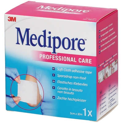 3M™ Médipore™ liner sparadrap 10 m x 5 cm