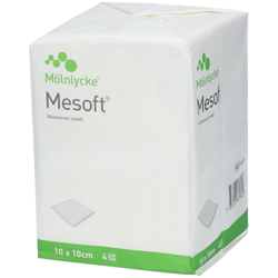 Mesoft® Compresses en nontissé 10 x 10 cm precio