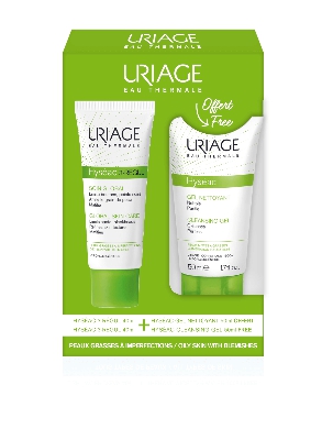 Uriage Hyséac 3-Régul Global Skin Care 40ml + Cleansing Gel 50ml Free