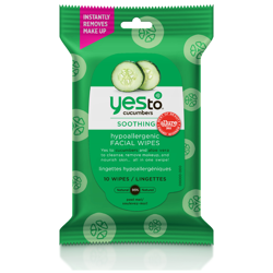 yes to Cucumbers Hypoallergenic Facial Wipes (Pack of 10) características