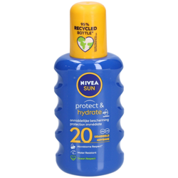 Nivea SUN Spray Solaire Protect & Hydrate FPS 20 características