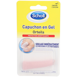 Scholl® Gelactiv capuchon protecteur doigts et orteils características