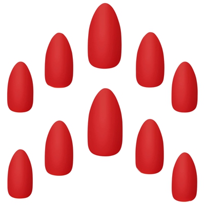 Elegant Touch Polished Core Nails - Red Alert