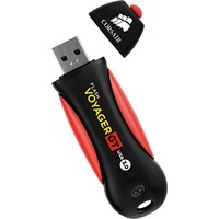 Voyager GT lecteur USB flash 256 Go USB Type-A 3.2 Gen 1 (3.1 Gen 1) Noir, Rouge, Clé USB