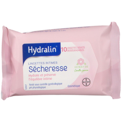 Hydralin® Soyeux lingettes intimes en oferta