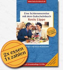 Eine Schlemmerreise mit dem Gutscheinbuch Lippe en oferta