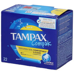 Tampax Compak Regular Tampons avec applicateur precio