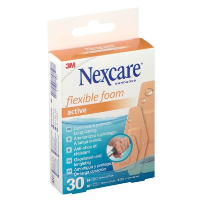 3M™ Nexcare® Active 360° Pansement prédécoupé anti-choc