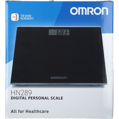 Omron Balance personnelle numérique Hn289-Ebk noir profond