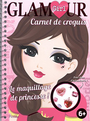 Le maquillage de princesse ! : Carnet de croquis en oferta