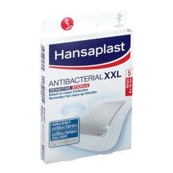 Hansaplast Antibacterial XXL 8 x 10 cm en oferta