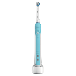 Oral-B Pro 600 Sensi UltraThin Power Handle Electric Toothbrush - Blue características