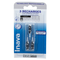 Inava Mono Compact Brossettes interdentaires 0,6 mm recharge en oferta