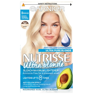 Garnier Nutrisse Permanent Hair Dye (Various Shades) - D+++ Bleach