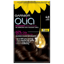 Garnier Olia Coloration Permanente (Différentes teintes) - 4.0 Dark Brown características