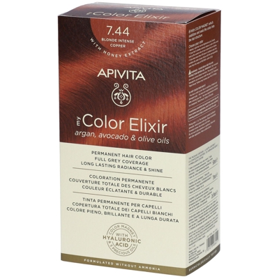 Apivita My Color Elixir 7.44 Blond Intense Cuivre