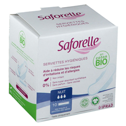 Saforelle® Serviette Hygiénique Coton BIO en oferta