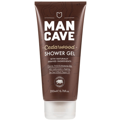 ManCave Cedarwood Shower Gel 200ml