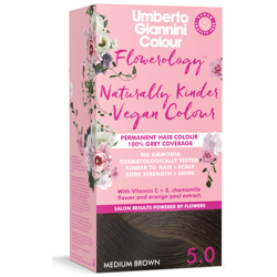 Umberto Giannini Flowerology Naturally Kinder Colour - Medium Brown 5.0 195ml en oferta