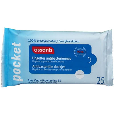 assanis Lingettes antibacteriennes