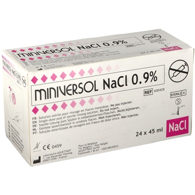 Aguettant Miniversol® NaCl 0.9%