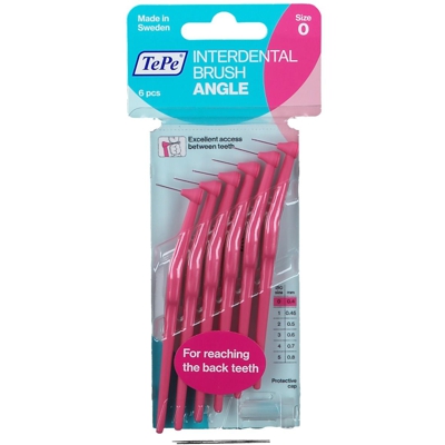 TePe® Brossettes Interdentaires Angle Rose 0- 0,40 mm