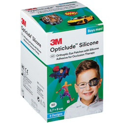 3M™ Opticlude™ Silicone Boy Maxi 5,7 x 8,0 cm características