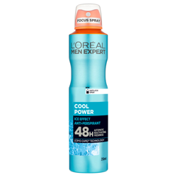 Anti-transpirant Cool Power 48 heures Men Expert L'Oréal Paris 250 ml características