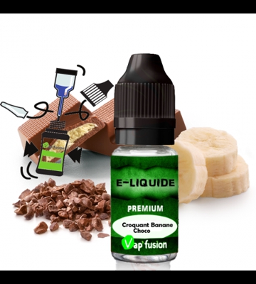 E liquide croquant banane-choco-10ml- Vapfusion