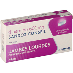 Sandoz Diosmine 600 mg precio