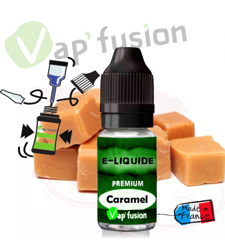 E liquide caramel 10ml Vapfusion características