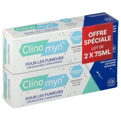 Clinomyn+ Dentifrice Fumeurs