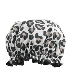 The Vintage Cosmetic Company Shower Cap Leopard Print en oferta