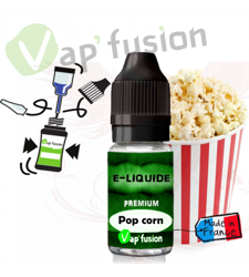 E liquide Pop-corn 10ml Vapfusion características