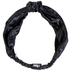 Slip Silk Knot Headband (Various Colours) - Black precio