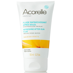 Fluide rafraîchissant après-soleil bio Acorelle 150 ml precio