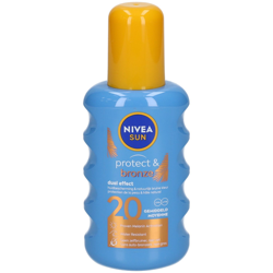 Nivea Sun Protect & Bronze spray protecteur Spf20 características