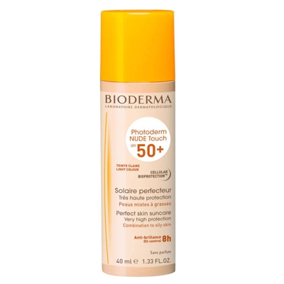 Bioderma Photoderm Nude Touch Spf50+ Teinte Claire